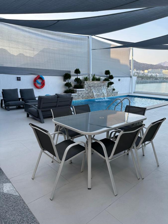 Al Dana Sea View Villa Fudschaira Exterior foto