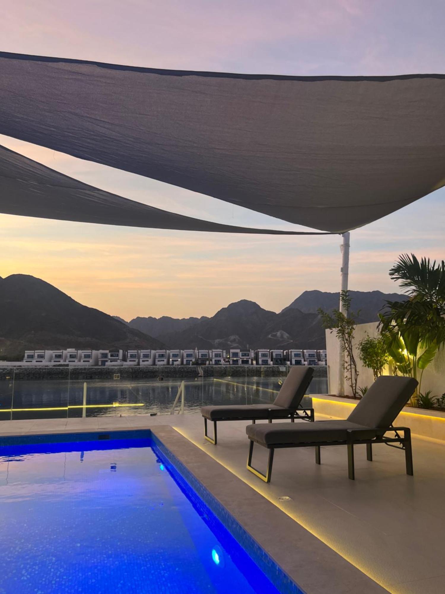 Al Dana Sea View Villa Fudschaira Exterior foto