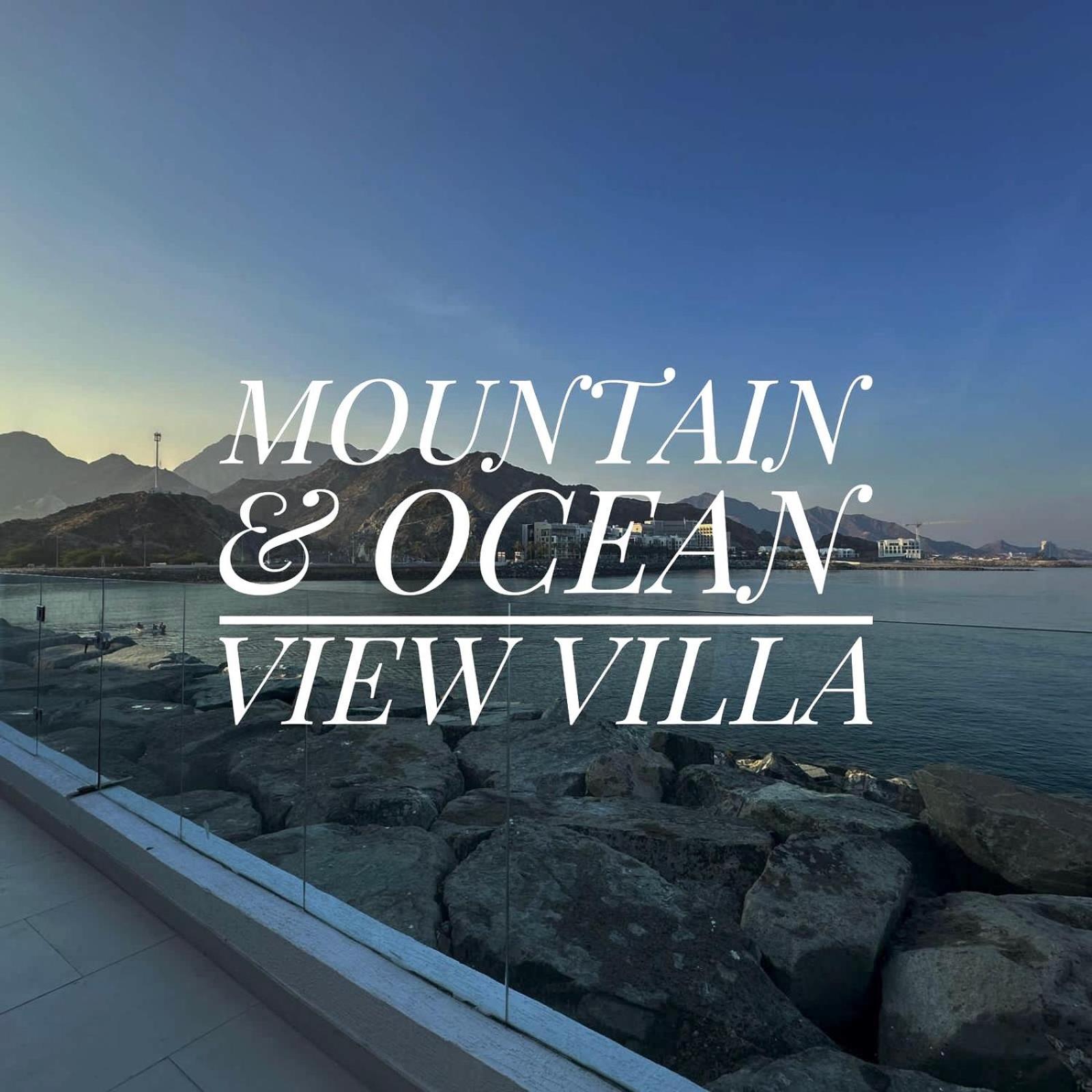 Al Dana Sea View Villa Fudschaira Zimmer foto
